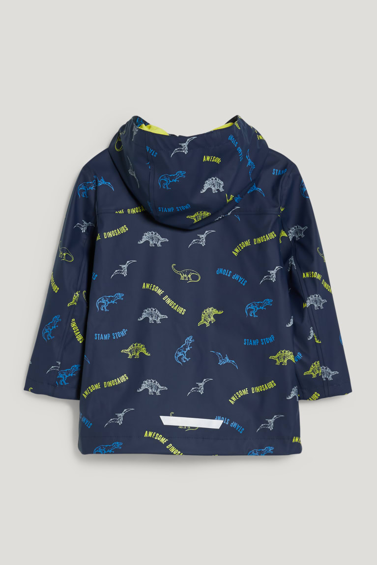 C&A Dinosaur Impermeabili With Hood Blu Scuro | 0724-YQNFS