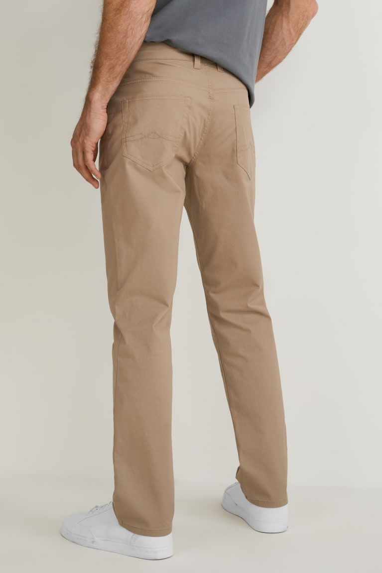 C&A Dritto Fit Organic Cotone Lycra® Beige | 7580-CIULV