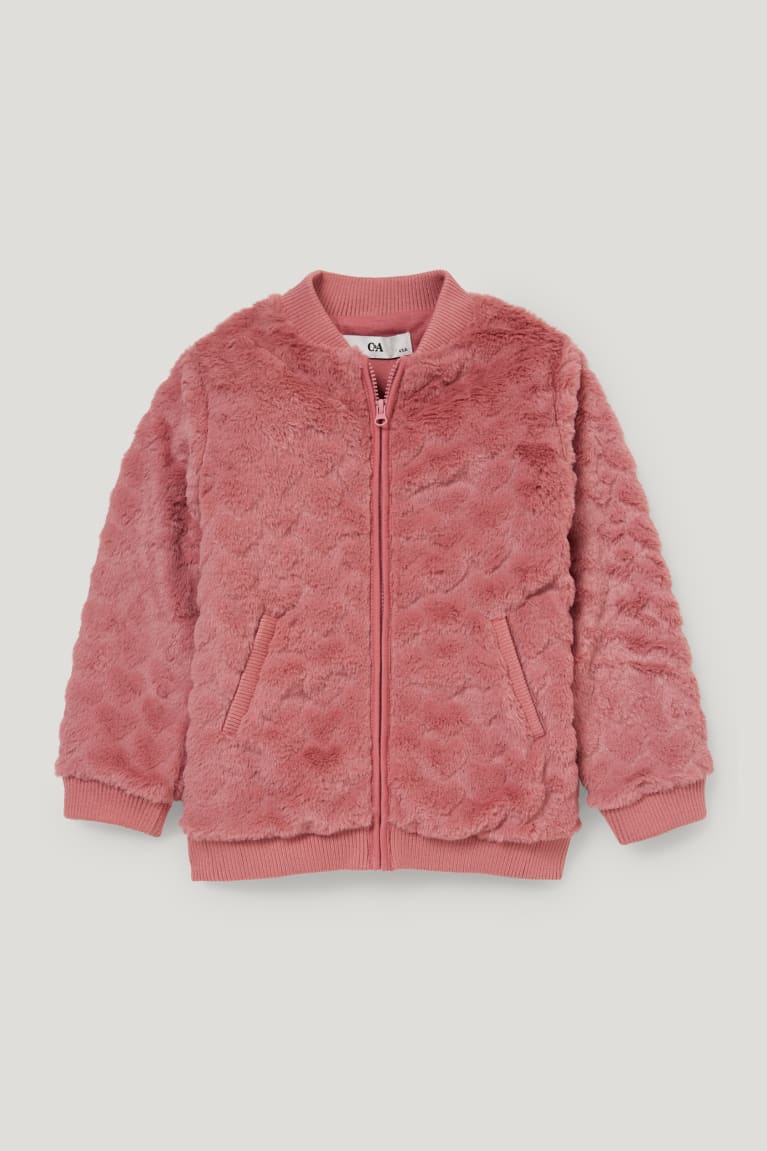 C&A Faux Fur Recycled Rosa Scuro | 0745-KPRHS