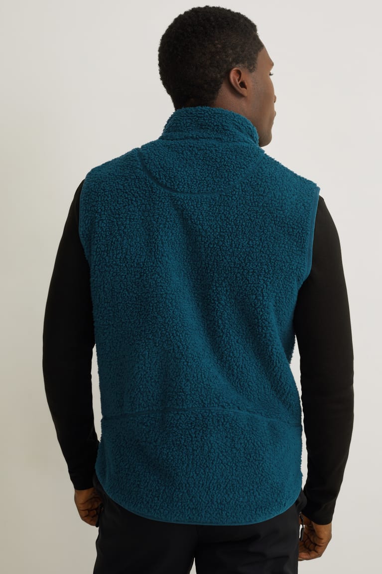 C&A Fleece Gilet Thermolite® Ecomade Recycled Verde Acqua | 5469-BAHUZ