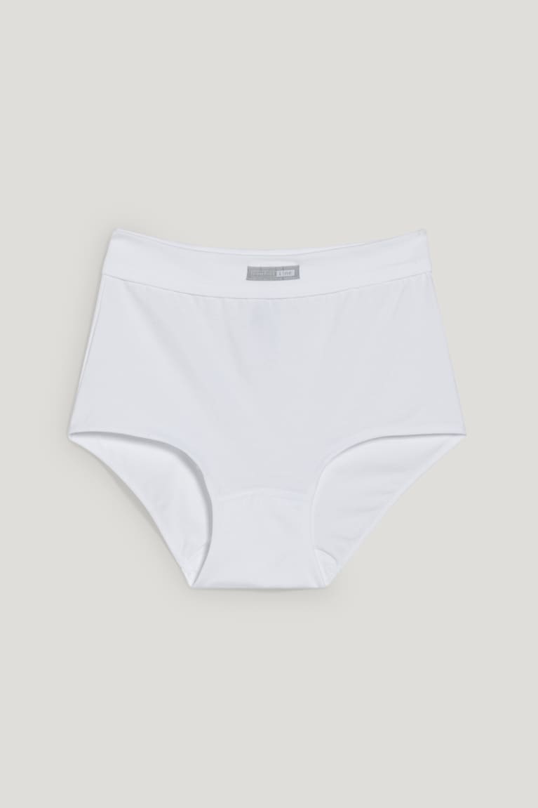 C&A Hipster Briefs Organic Cotone Bianche | 7405-SBWIX