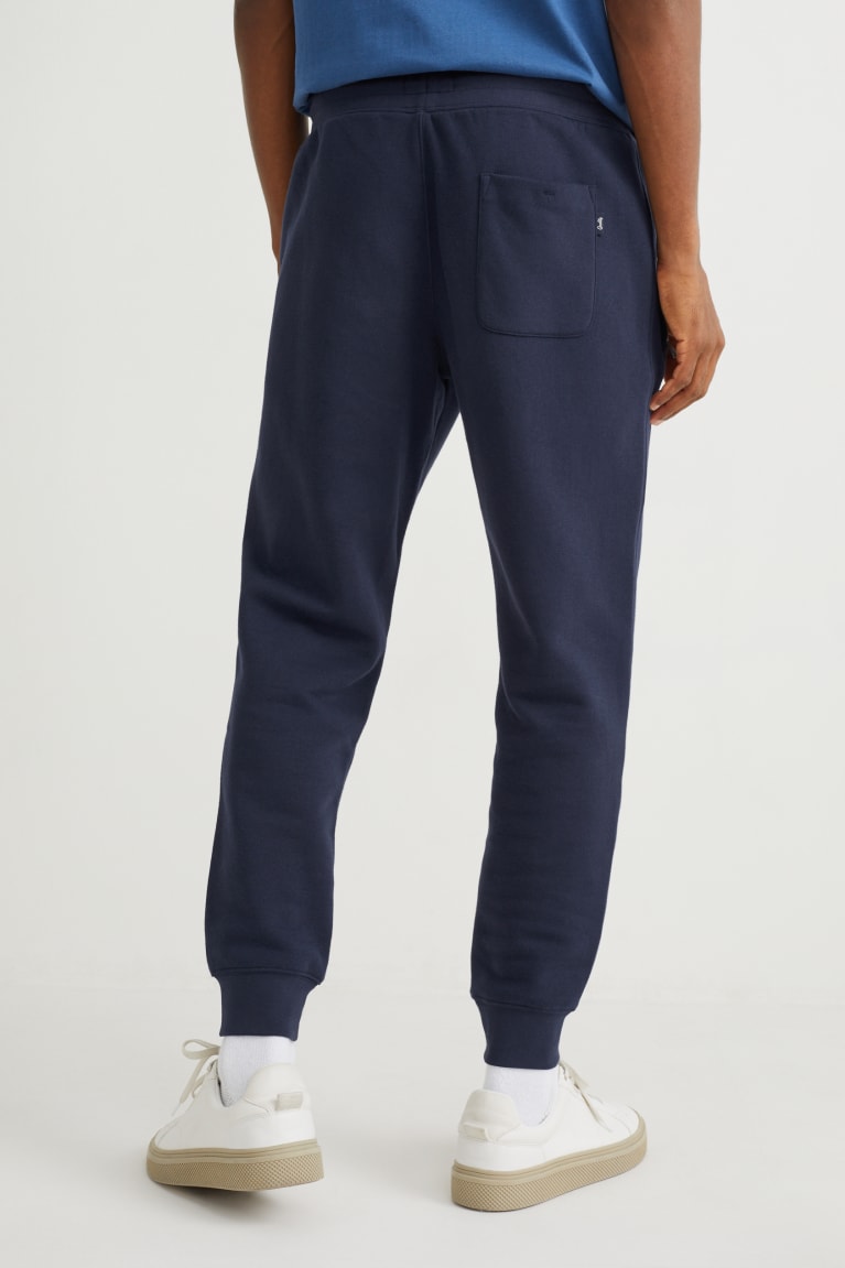 C&A Joggers With Recycled Polyester Blu Scuro | 2347-GPZAR