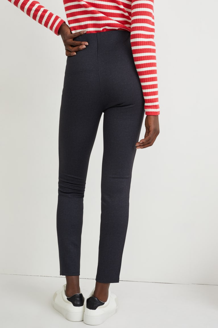 C&A Leggings With Recycled Polyester Nere | 2951-GFPZH