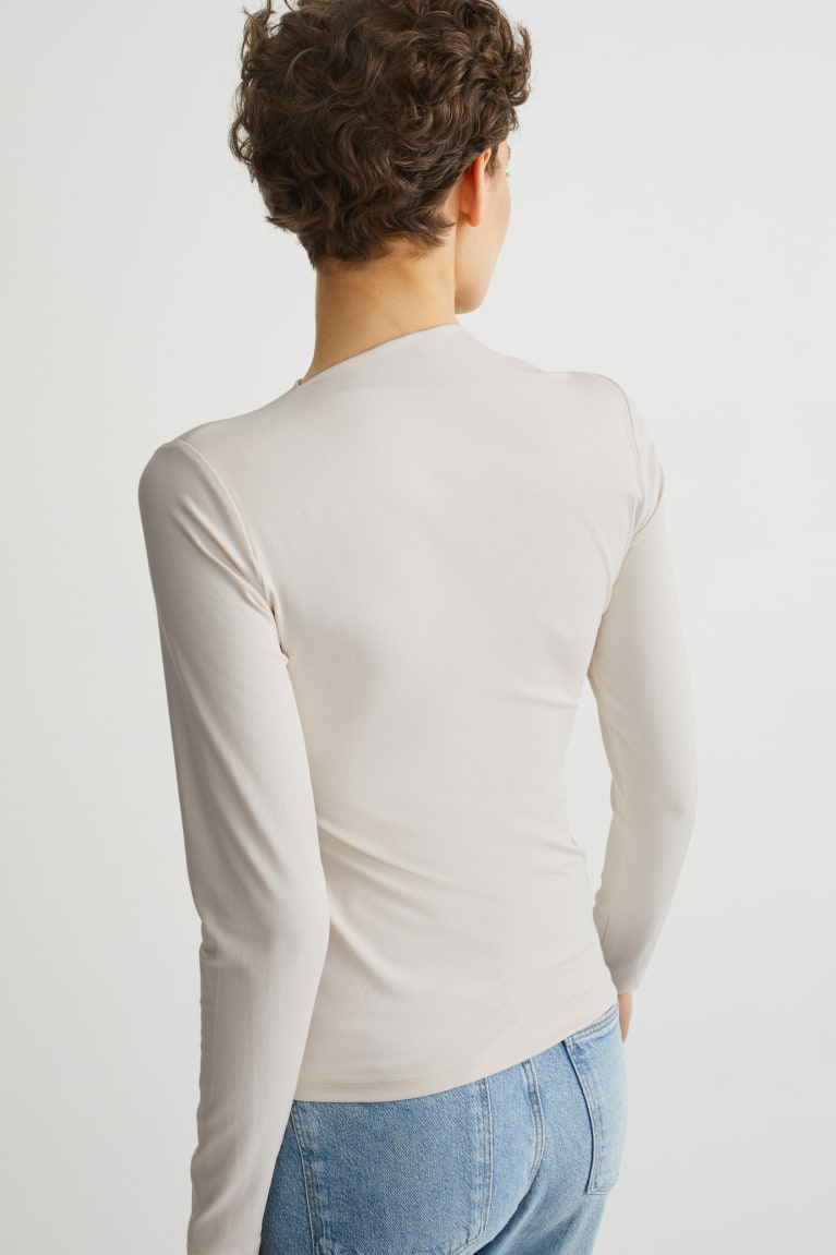 C&A Long Sleeve Bianche | 0961-MEDOB