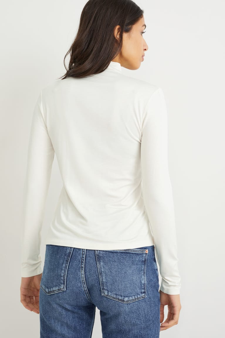 C&A Long Sleeve Bianche | 1785-YPIHU