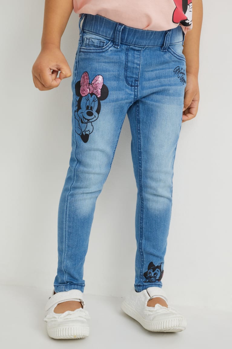 C&A Minnie Mouse Jegging Blu | 4508-FULRZ