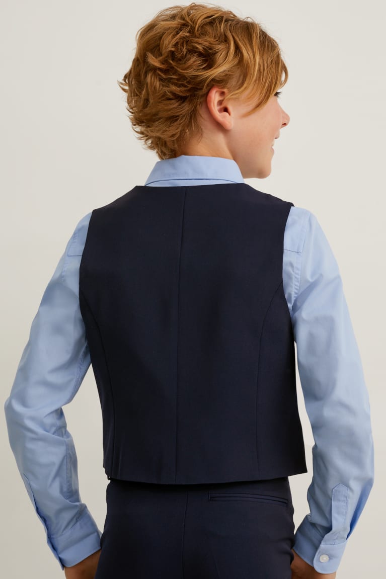 C&A Mix-and-match Suit Waistcoat Blu Scuro | 9370-MBJVT