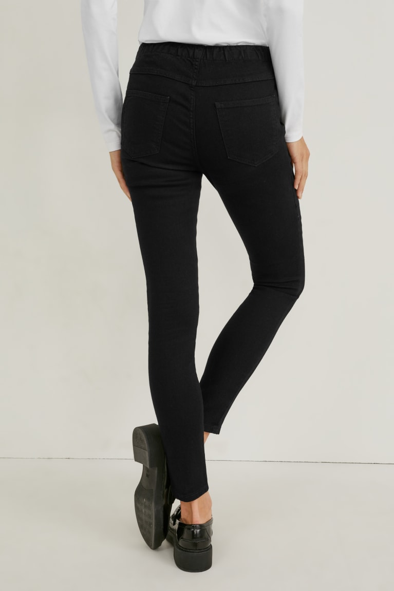 C&A Multipack Of 2 Jegging Nere | 3459-EOLAD