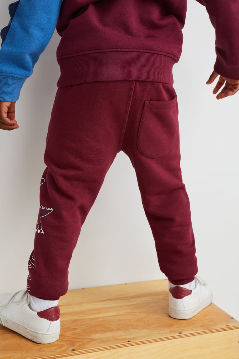 C&A Multipack Of 2 Joggers Bordeaux | 2081-ELNYO