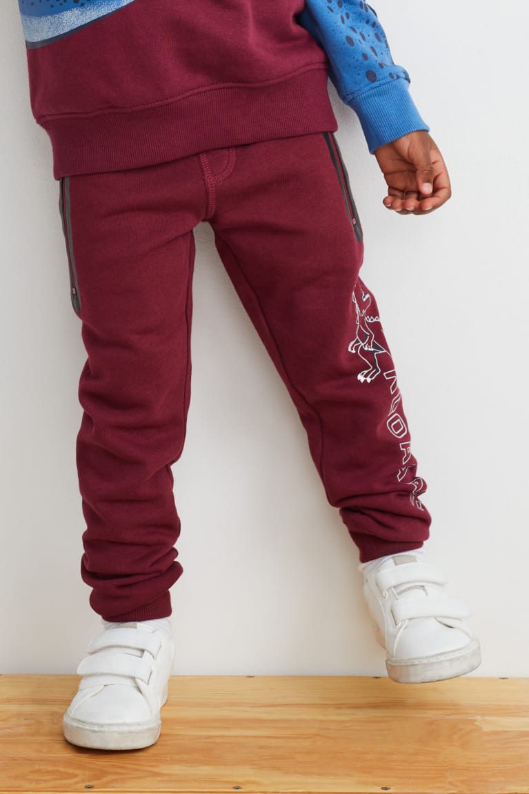 C&A Multipack Of 2 Joggers Bordeaux | 2081-ELNYO