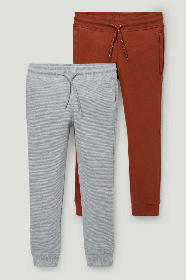 C&A Multipack Of 2 Joggers Grigie Chiaro | 6809-BNKDA