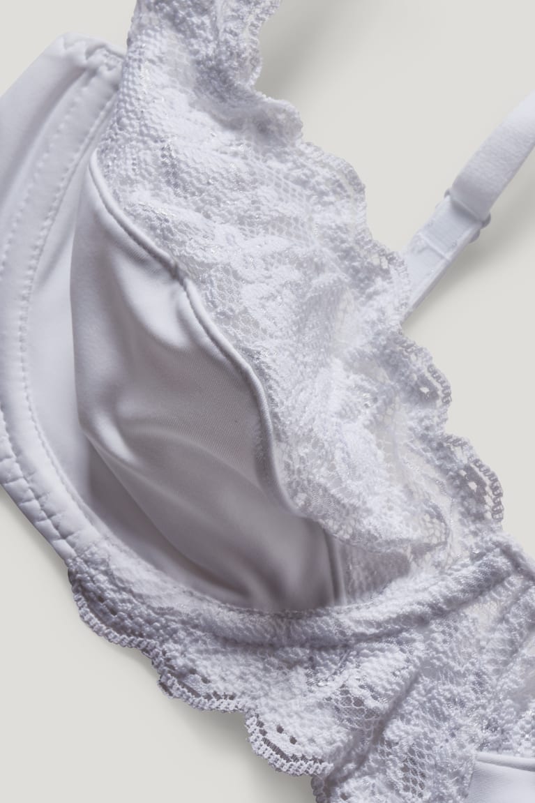 C&A Multipack Of 2 Underwire Bra Bianche | 8514-FTPSZ