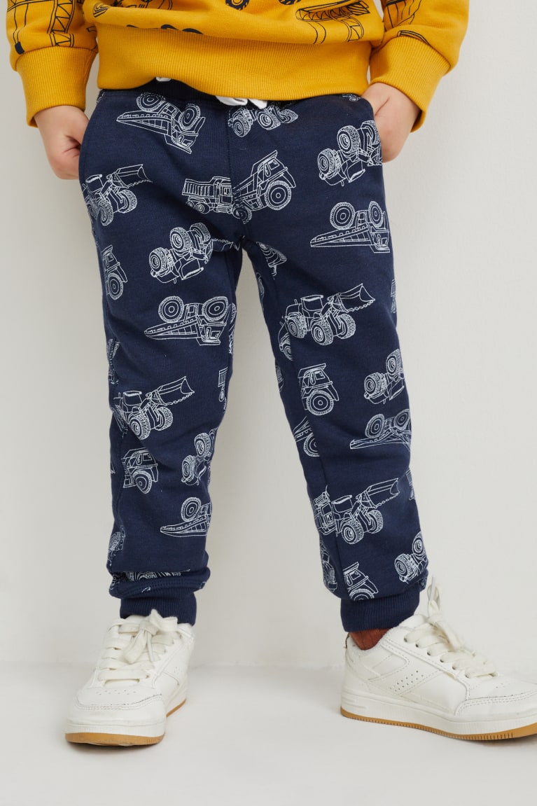 C&A Multipack Of 3 Joggers Blu Scuro | 8345-FLQMH