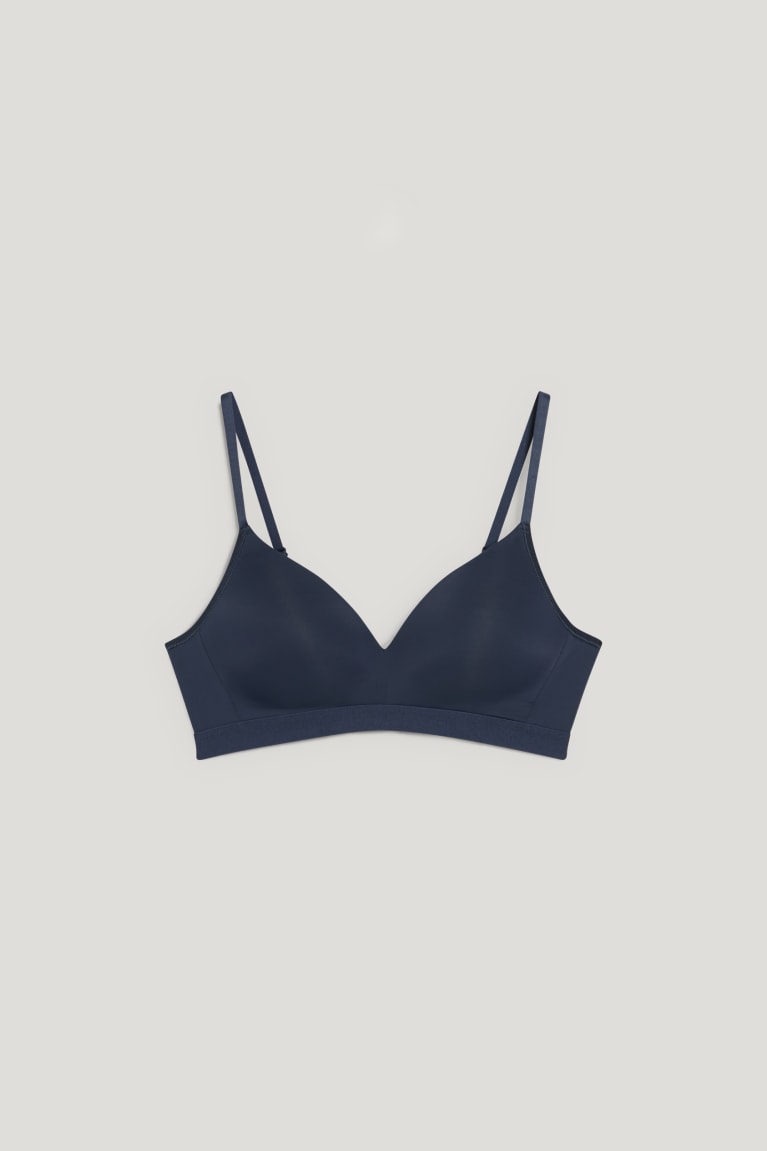 C&A Non-wired Bra Imbottito Blu Scuro | 6834-XDOBM