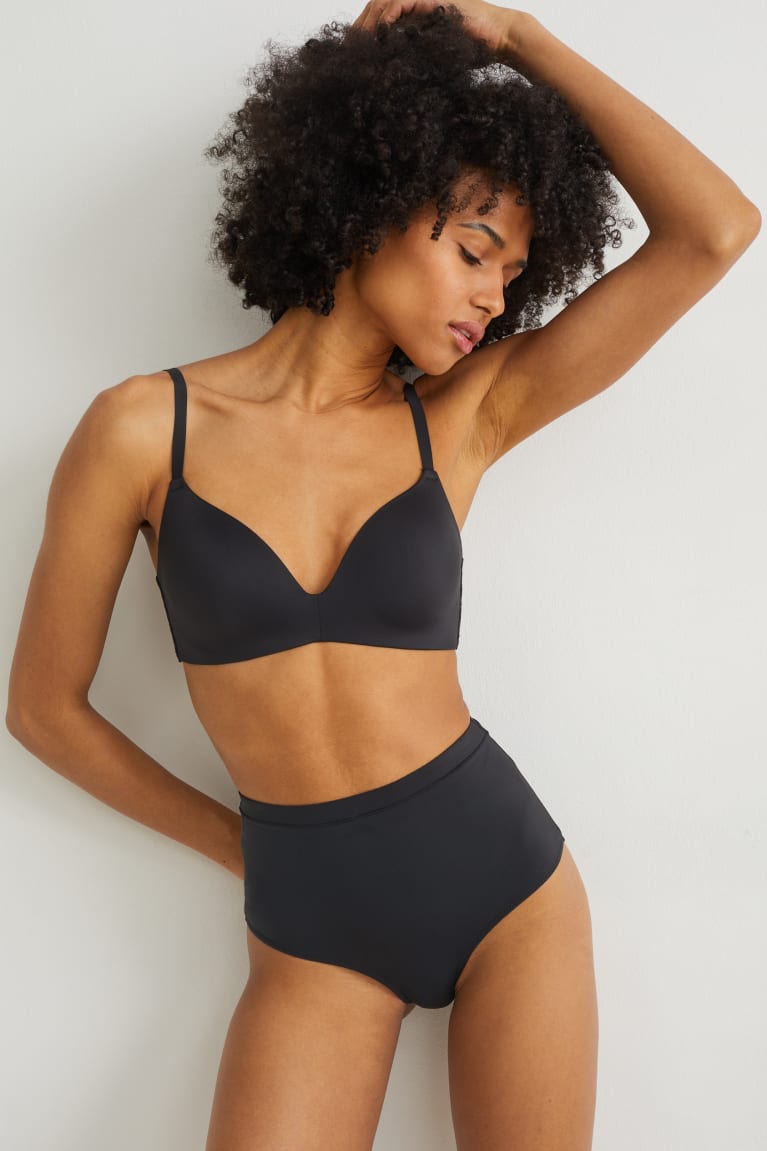 C&A Non-wired Bra Imbottito Nere | 3458-LTDMY