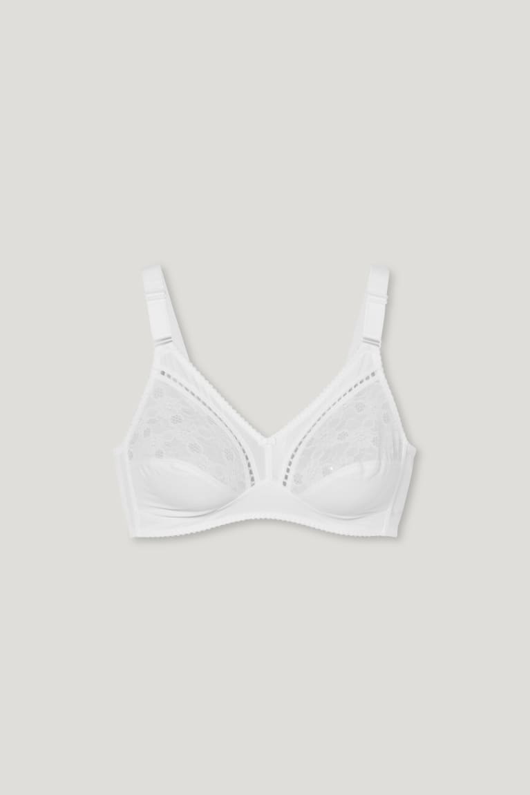 C&A Non-wired Minimiser Bra Bianche | 3572-ZEBMD