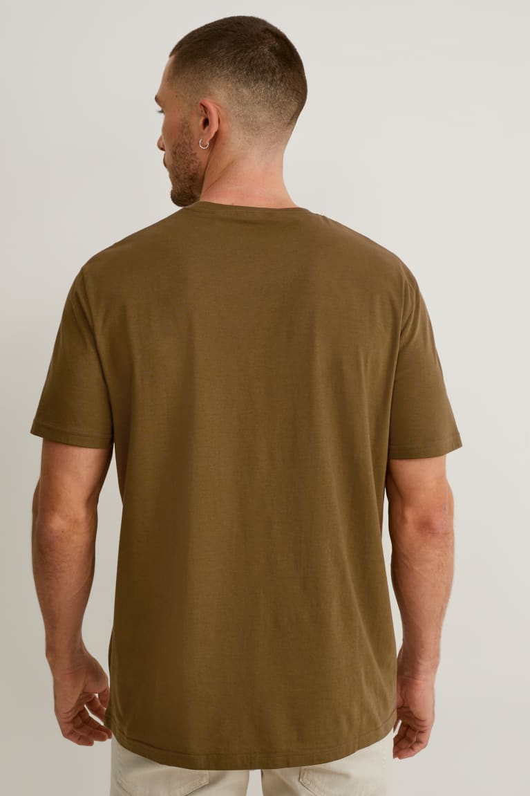 C&A Organic Cotone Khaki | 5367-PQTJX