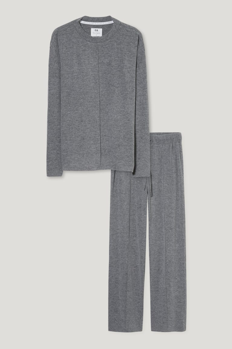 C&A Pyjamas Grigie | 1739-SPCNG