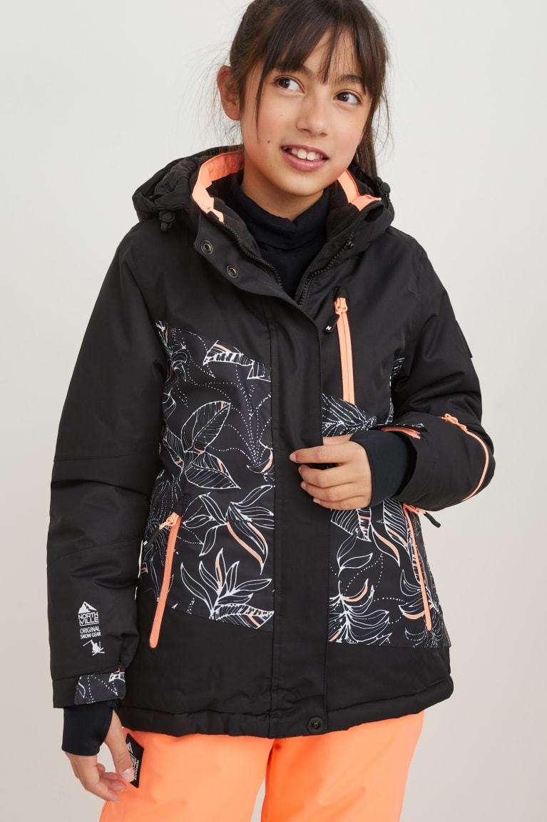 C&A Ski With Hood Nere | 6372-GSINK