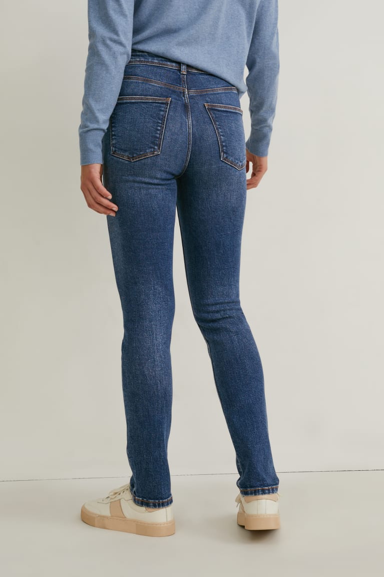 C&A Slim High Vita Lycra® Recycled Blu | 2850-NHSPR