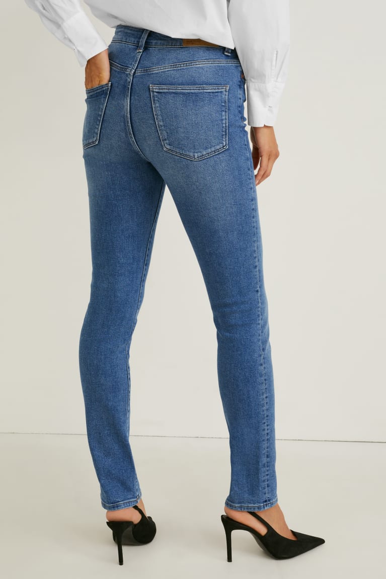 C&A Slim High Vita Recycled Blu | 8057-SITWC