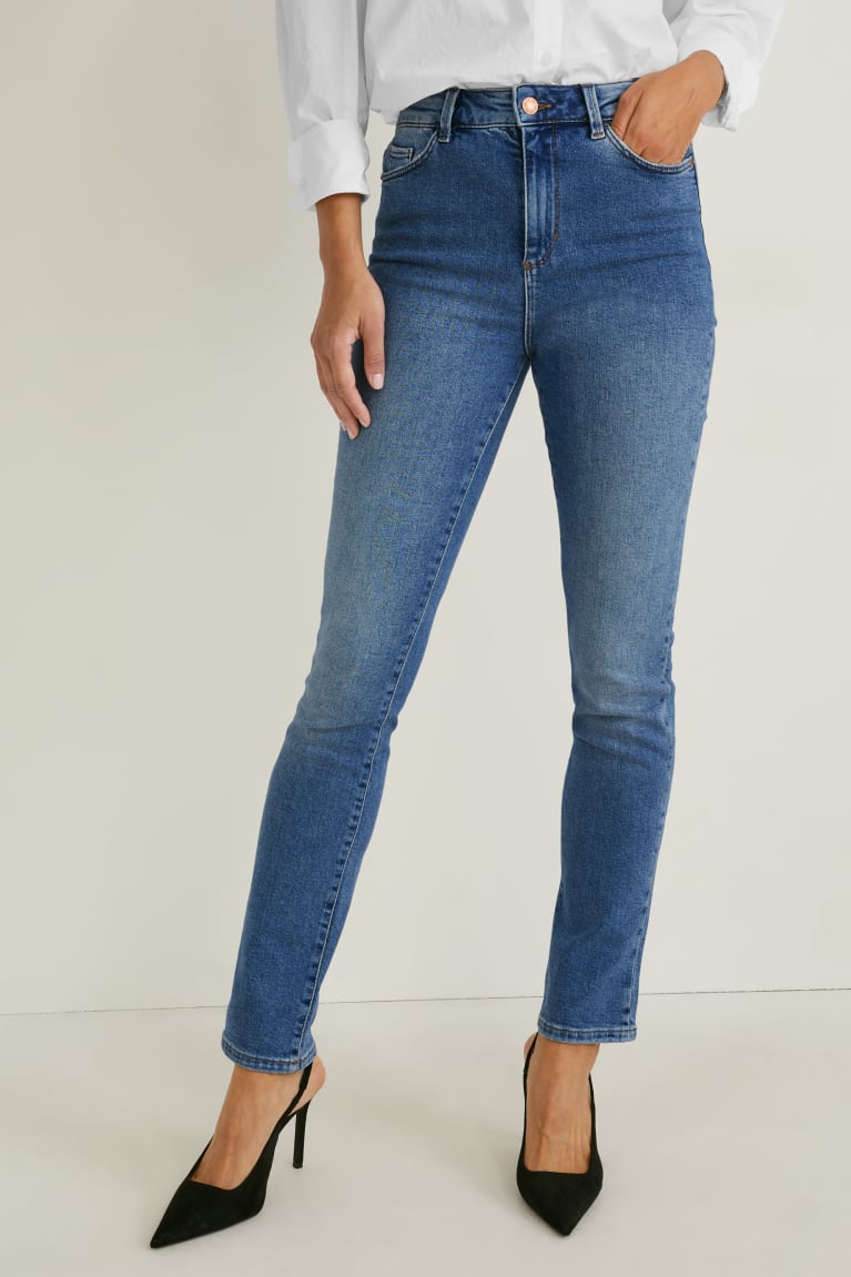 C&A Slim High Vita Recycled Blu | 8057-SITWC