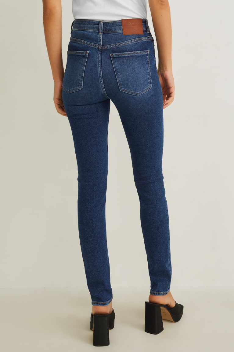 C&A Slim High Vita Recycled Blu | 8124-AWTYX