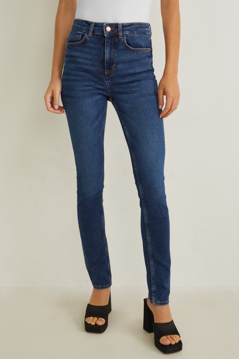 C&A Slim High Vita Recycled Blu | 8124-AWTYX