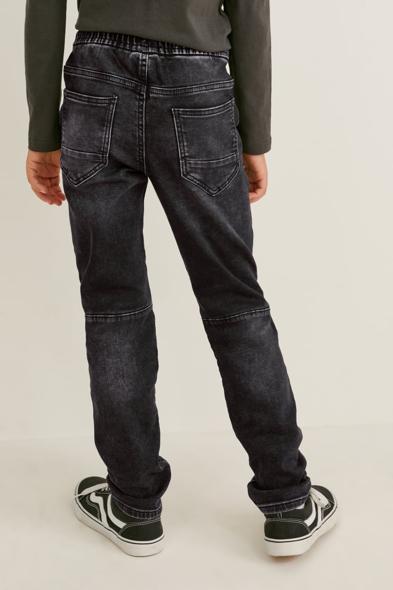 C&A Slim Jog Denim Grigie Scuro | 5231-JRWHA