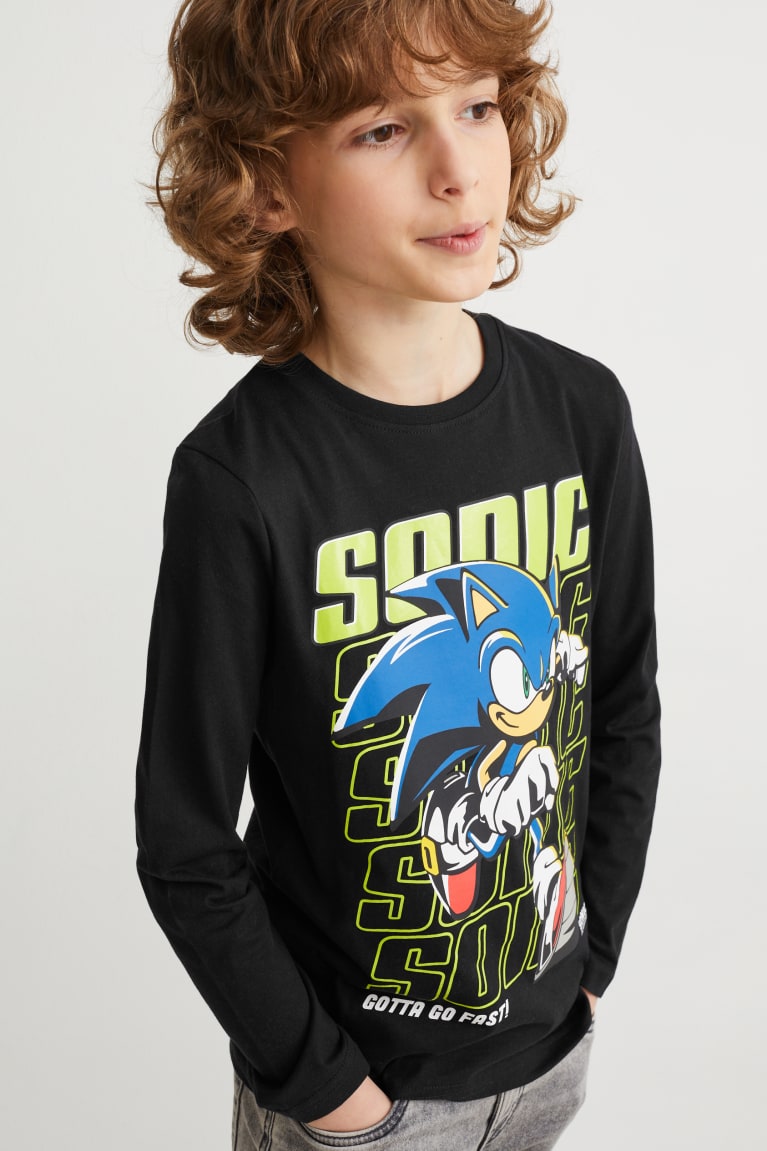 C&A Sonic Long Sleeve Nere | 9386-SRWKM