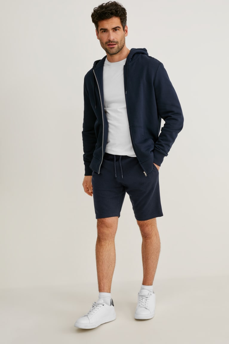 C&A Sweat Blu Scuro | 3054-APBRI