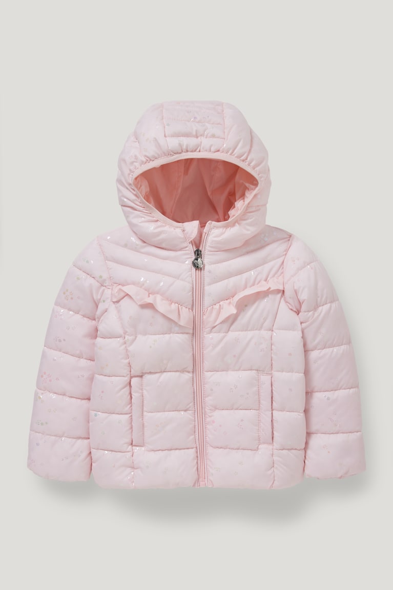 C&A Trapuntato With Hood Recycled Rosa | 9620-XNYGJ