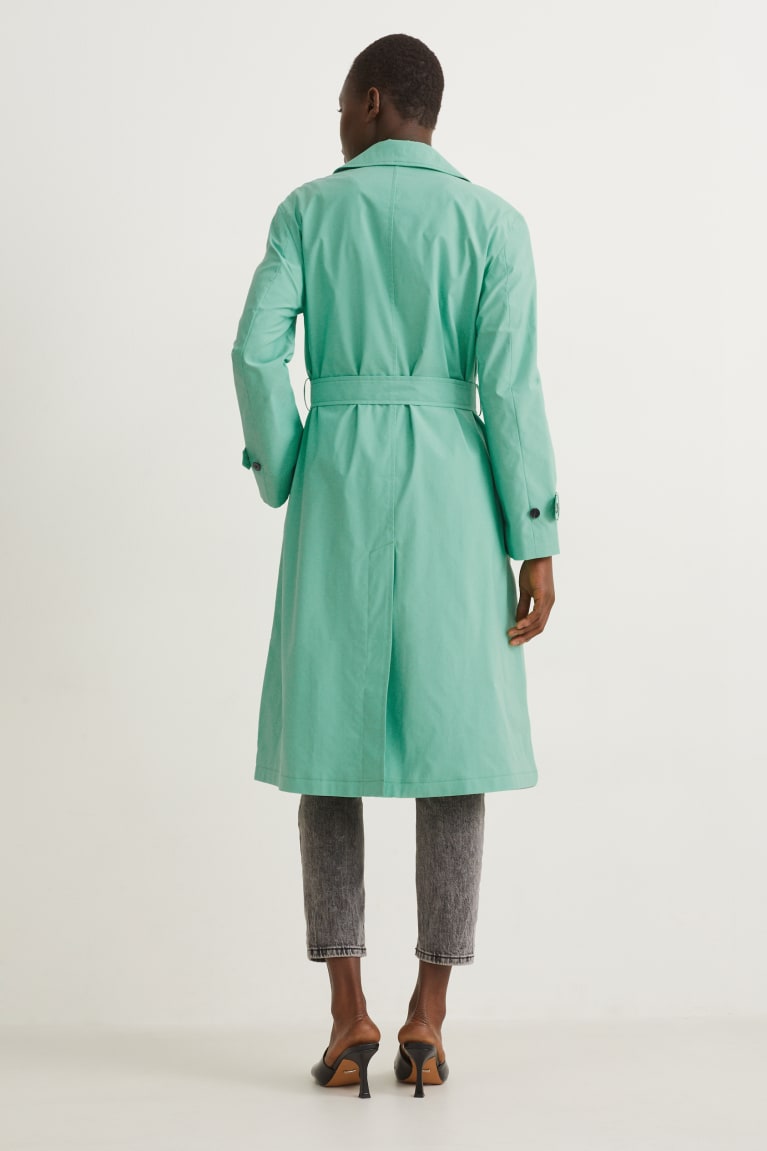 C&A Trench Verde Acqua Chiaro | 5047-TSCZO