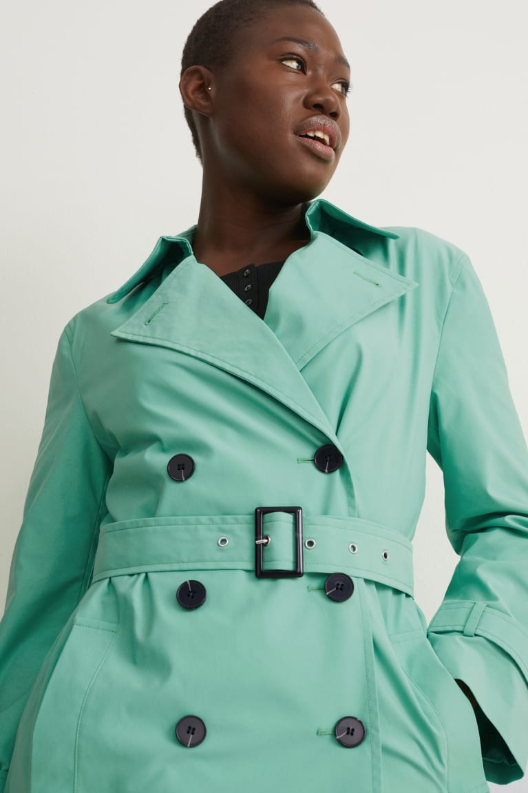 C&A Trench Verde Acqua Chiaro | 5047-TSCZO