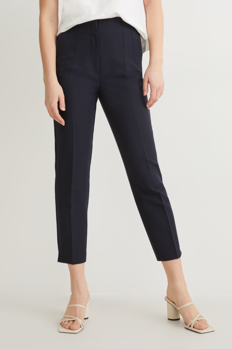 C&A Trousers Blu Scuro | 3217-GURKF