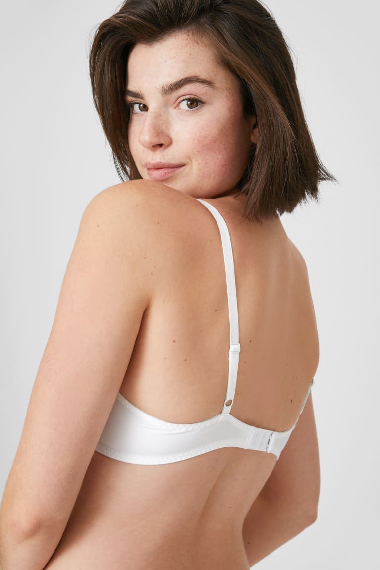 C&A Underwire Bra Full Coverage Bianche | 9237-ANJTU