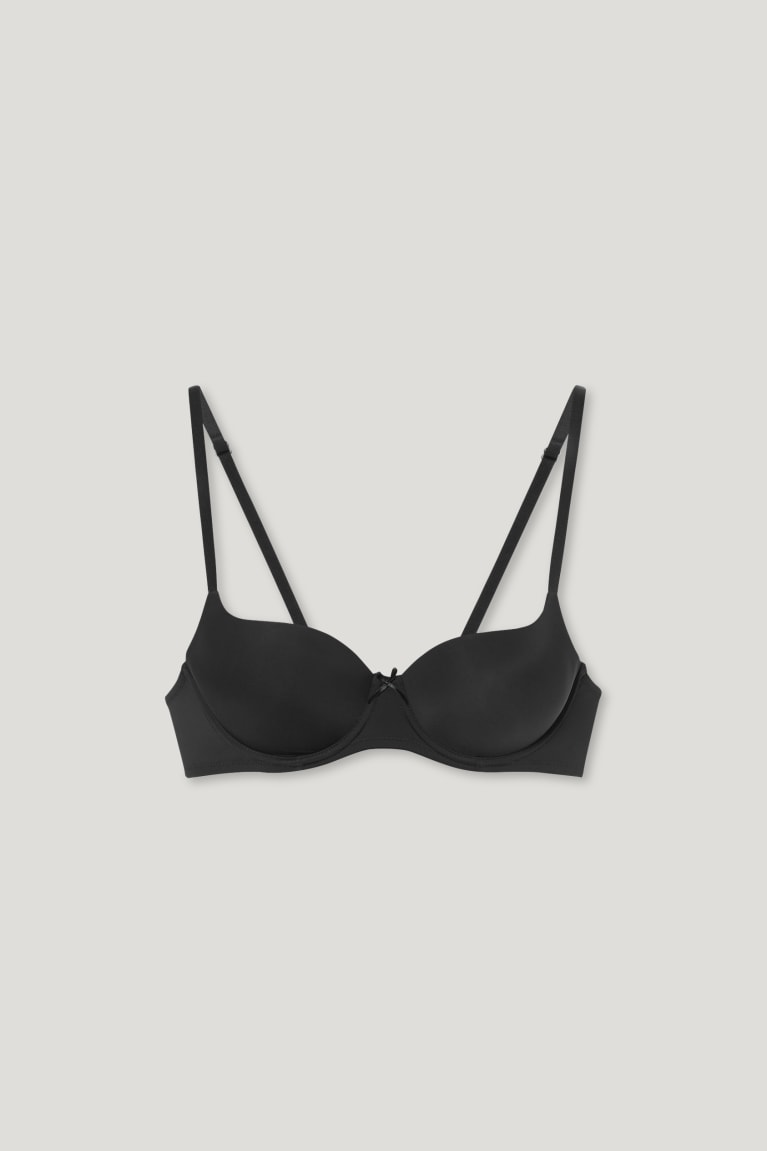 C&A Underwire Bra Full Coverage Imbottito Nere | 9817-KCXHN