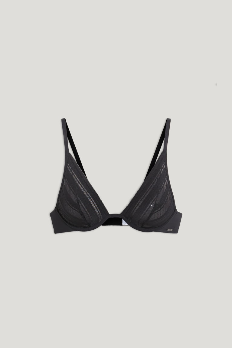 C&A Underwire Bra Nere | 8504-IBORX