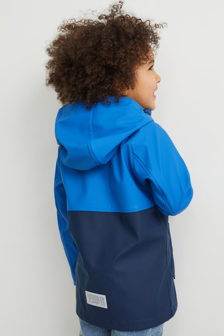 C&A With Hood Blu Scuro | 7396-ZFSLN