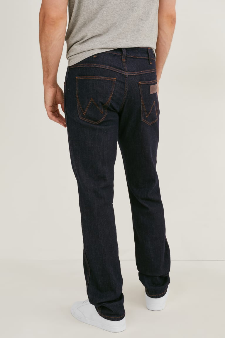 C&A Wrangler Dritto Blu Blu Scuro | 6023-SXQJR