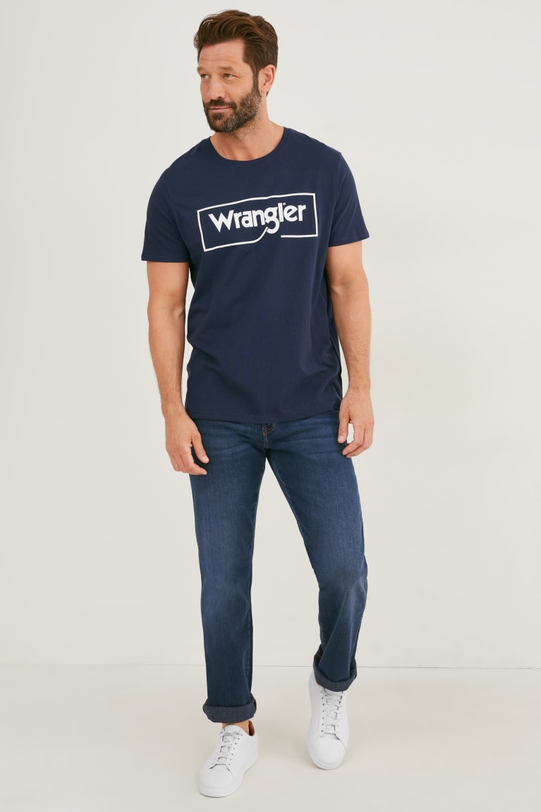 C&A Wrangler Dritto Blu Blu Scuro | 9745-ODVPZ