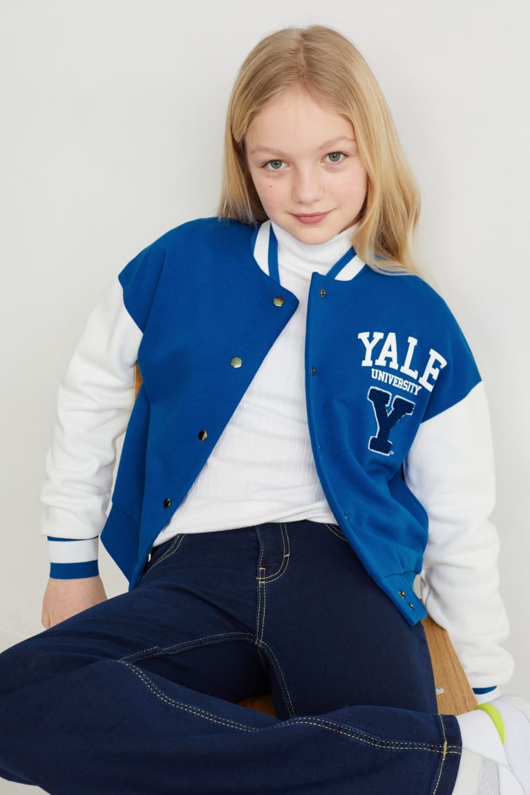 C&A Yale University Zip-through Blu | 3068-QPKGY